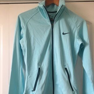 Nike Dri-fit Ice Blue Full ZIP Jacket